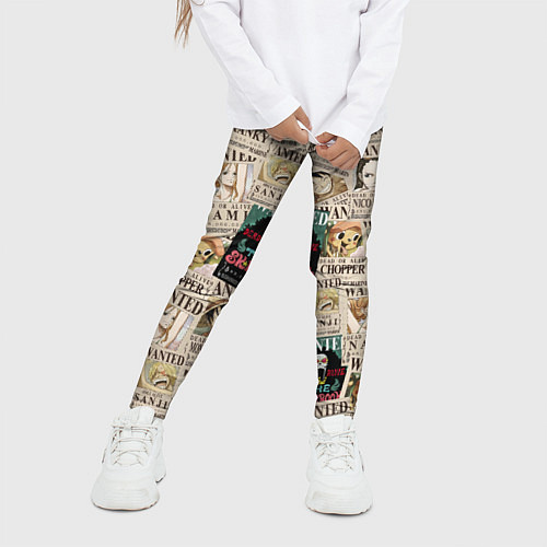 Детские легинсы Ван пис / 3D-принт – фото 3