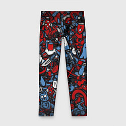 Детские легинсы RedBlue stikers