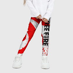 Леггинсы для девочки GARENA FREE FIRE ЛОГО ИГРЫ, ДРАКОН, цвет: 3D-принт — фото 2