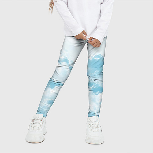 Детские легинсы Плотные облака / 3D-принт – фото 3