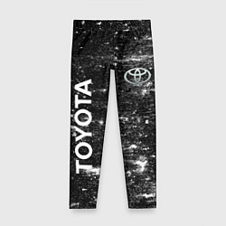 Леггинсы для девочки Toyota - Grang, цвет: 3D-принт