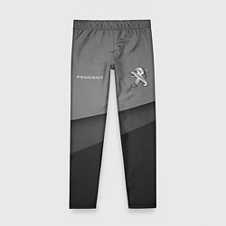 Леггинсы для девочки Peugeot 308 геометрия, цвет: 3D-принт