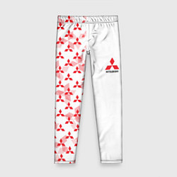 Детские легинсы Mitsubishi Mini logo Half pattern