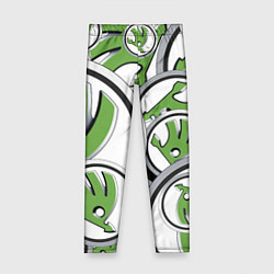 Детские легинсы Skoda Шкода Pattern