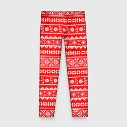 Леггинсы для девочки Jacquard pattern, цвет: 3D-принт