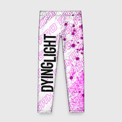 Леггинсы для девочки Dying Light pro gaming: по-вертикали, цвет: 3D-принт