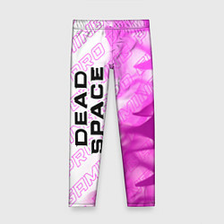 Леггинсы для девочки Dead Space pro gaming: по-вертикали, цвет: 3D-принт