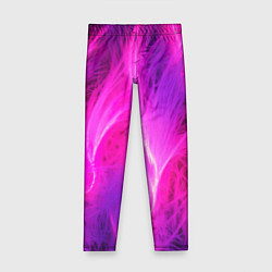 Леггинсы для девочки Pink abstract texture, цвет: 3D-принт