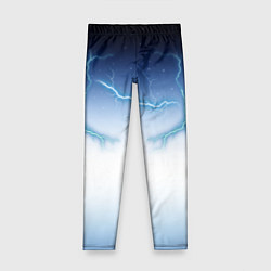Леггинсы для девочки Молниеносный разряд, цвет: 3D-принт