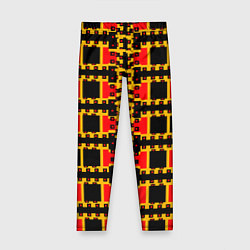 Детские легинсы Королевские квадраты