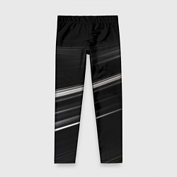Детские легинсы Black abstract background