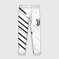 Леггинсы для девочки Juventus sport geometry, цвет: 3D-принт