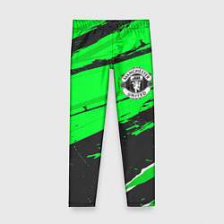 Детские легинсы Manchester United sport green