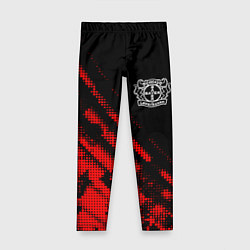 Детские легинсы Bayer 04 sport grunge