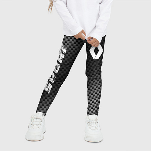 Детские легинсы Renault sport carbon / 3D-принт – фото 3