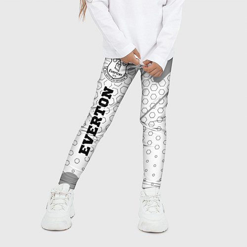 Детские легинсы Everton sport на светлом фоне по-вертикали / 3D-принт – фото 3