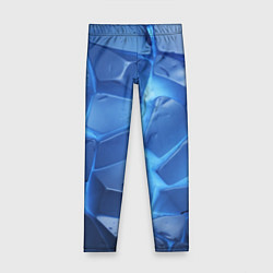 Детские легинсы Синие ледяные плиты с разломом