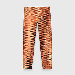 Детские легинсы Коричневый абстрактные полосы