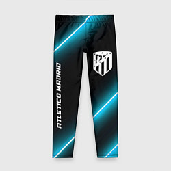 Детские легинсы Atletico Madrid неоновые лампы