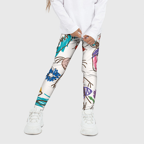 Детские легинсы Детский принт / 3D-принт – фото 3