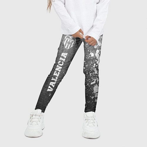 Детские легинсы Valencia - grey gradient по-вертикали / 3D-принт – фото 3