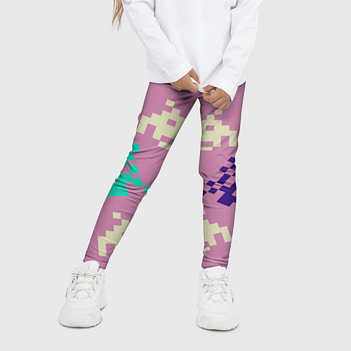 Детские легинсы Пиксели фильтр / 3D-принт – фото 3