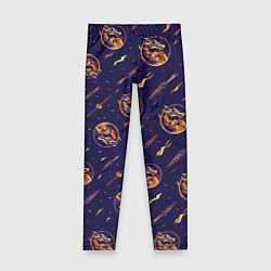 Детские легинсы Mortal Kombat logo pattern