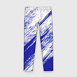 Детские легинсы The color is white and blue