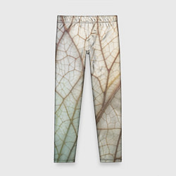 Детские легинсы Прожилки листика