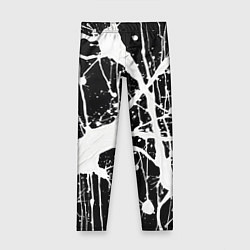 Детские легинсы Брызги белой краски