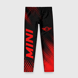 Детские легинсы Mini - red gradient вертикально