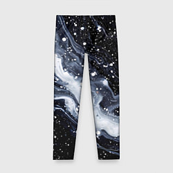 Леггинсы для девочки Млечный путь в космоссе, цвет: 3D-принт