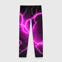Детские легинсы The color is pink and black