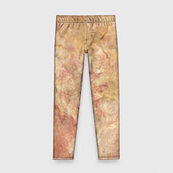 Детские легинсы Абстракция - marble red
