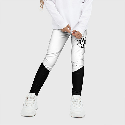 Детские легинсы Borussia geometry / 3D-принт – фото 3