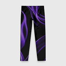 Детские легинсы Purple abstraction