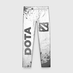 Детские легинсы Dota - white gradient вертикально