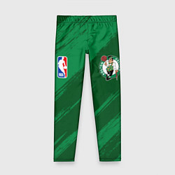 Леггинсы для девочки Boston Celtics NBA basketball, цвет: 3D-принт