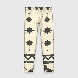 Детские легинсы Африканские примитивные узоры