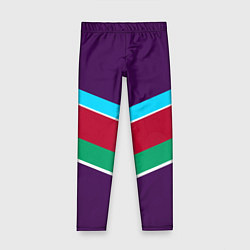 Детские легинсы Фиолетовый с полосами