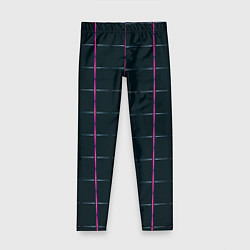 Детские легинсы Color black stripes
