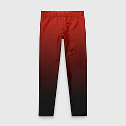 Детские легинсы Red gradient
