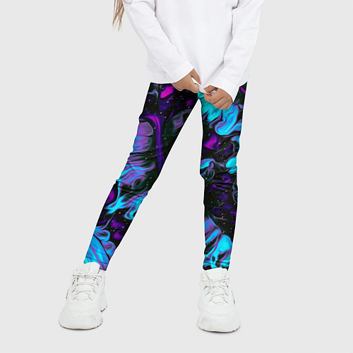 Детские легинсы Пламя / 3D-принт – фото 3