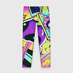 Леггинсы для девочки Пришелец, цвет: 3D-принт