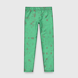 Детские легинсы Color green brown