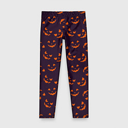 Детские легинсы Страшно веселый Halloween - паттерн
