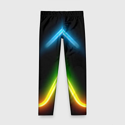 Детские легинсы Neon multicolored lines