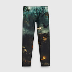 Детские легинсы Ночь тыкв и теней