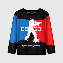 Лонгслив детский CS:GO Colors, цвет: 3D-принт