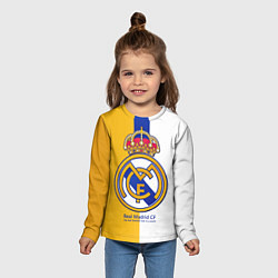 Лонгслив детский Real Madrid CF, цвет: 3D-принт — фото 2